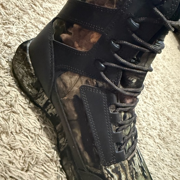 Men's Ozark Trail Mossy 8IN Camo Hunting Boots Size: 10 - Picture 3 of 6